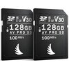 Karty pamięci ANGELBIRD AV Pro SDXC 128GB Match Pack do Canon (2 szt.)