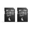 Karty pamięci ANGELBIRD AV Pro SDXC 128GB Match Pack do Fujifilm (2 szt.) Adapter w zestawie Nie