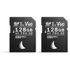 Karty pamięci ANGELBIRD AV PRO SD MK2 128GB Match Pack do Fujifilm 2 szt. Adapter w zestawie Nie