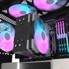 Chłodzenie CPU DARKFLASH S21 ARGB Czarny Napięcie zasilające LED [V] 5