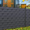 Taśma ogrodzeniowa OGRODOVIA 19 cm x 35 m Grafitowy Materiał wykonania PVC