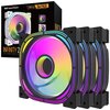 Wentylator DARKFLASH INF24 ARGB Czarny (3 szt.) Wymiary (WxSxG) [mm] 25 x 120 x 120