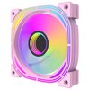 Wentylator DARKFLASH INF24 ARGB Różowy (5 szt.) Podświetlenie ARGB