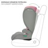 Fotelik samochodowy KINDERKRAFT I-Spark I-Size 2w1 100-150 cm (15-36 kg) Różowy Funkcja podstawki Tak