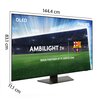Telewizor PHILIPS 65OLED819 65" OLED 4K 144Hz Google TV Ambilight 3 Dolby Atmos Dolby Vision HDMI 2.1 Android TV Nie