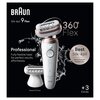 Depilator BRAUN Silk-epil 9 Flex 9-030 3D Bikini Nogi Sposób depilacji Pęsety