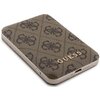 Powerbank GUESS 4G Leather Metal Logo 5000 mAh 15W Brązowy Pojemność nominalna [mAh] 5000