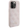 Etui GUESS 4G Metal Logo do Apple iPhone 15 Pro Różowy + Powerbank Gwarancja 24 miesiące