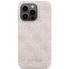 Etui GUESS 4G Metal Logo do Apple iPhone 15 Pro Różowy + Powerbank Seria telefonu iPhone