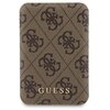 Etui GUESS 4G Metal Logo do Apple iPhone 15 Pro + Powerbank 5000mAh MagSafe Brązowy Etui wodoszczelne Nie