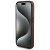Etui GUESS 4G Metal Logo do Apple iPhone 15 Pro + Powerbank 5000mAh MagSafe Brązowy Dominujący kolor Brązowy