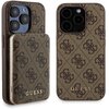 Etui GUESS 4G Metal Logo do Apple iPhone 15 Pro Max + Powerbank 5000mAh MagSafe Brązowy