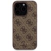 Etui GUESS 4G Metal Logo do Apple iPhone 15 Pro Max + Powerbank 5000mAh MagSafe Brązowy Seria telefonu iPhone