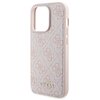 Etui GUESS 4G Metal Logo do Apple iPhone 14 Pro Różowy + Powerbank 5000mah 15W Dominujący kolor Różowy