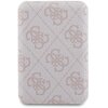 Etui GUESS 4G Metal Logo do Apple iPhone 14 Pro Różowy + Powerbank 5000mah 15W Etui z powerbankiem Tak
