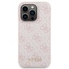 Etui GUESS 4G Metal Logo do Apple iPhone 14 Pro Różowy + Powerbank 5000mah 15W Typ Etui nakładka