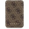 Etui GUESS 4G Metal Logo do Apple iPhone 15 + Powerbank 5000mAh MagSafe Brązowy Etui wodoszczelne Nie