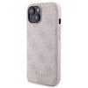 Etui GUESS 4G Metal Logo do Apple iPhone 15 + Powerbank 5000mAh MagSafe Różowy Kompatybilność Apple iPhone 15