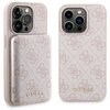Etui GUESS 4G Metal Logo do Apple iPhone 15 Pro Max + Powerbank 5000mAh MagSafe Różowy