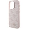 Etui GUESS 4G Metal Logo do Apple iPhone 15 Pro Max + Powerbank 5000mAh MagSafe Różowy Typ Etui nakładka