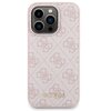 Etui GUESS 4G Metal Logo do Apple iPhone 15 Pro Max + Powerbank 5000mAh MagSafe Różowy Seria telefonu iPhone