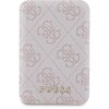 Etui GUESS 4G Metal Logo do Apple iPhone 15 Pro Max + Powerbank 5000mAh MagSafe Różowy Etui wodoszczelne Nie
