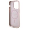 Etui GUESS 4G Metal Logo do Apple iPhone 15 Pro Max + Powerbank 5000mAh MagSafe Różowy Gwarancja 24 miesiące