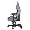 Fotel ANDA SEAT T-Pro 2 XL Jasnoszaro-czarny Regulacja podłokietników Prawo - lewo