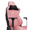 Fotel ANDA SEAT Kaiser 3 XL Różowy Wysokość siedziska [cm] 45 - 51