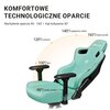 Fotel ANDA SEAT Kaiser 3 XL Różowy Konstrukcja Stal