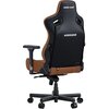 Fotel ANDA SEAT Kaiser 3 XL Brązowy Podświetlenie RGB Nie
