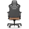 Fotel ANDA SEAT Kaiser 3 XL Brązowy Wysokość siedziska [cm] 45 - 51