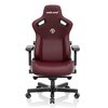 Fotel ANDA SEAT Kaiser 3 XL Bordowy Materiał obicia Skóra ekologiczna PVC