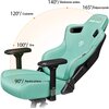 Fotel ANDA SEAT Kaiser 3 XL Zielony Kolor Zielony