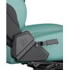 Fotel ANDA SEAT Kaiser 3 XL Zielony Regulacja podłokietników Prawo - lewo