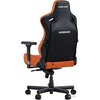Fotel ANDA SEAT Kaiser 3 XL Pomarańczowy Podświetlenie RGB Nie