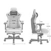 Fotel ANDA SEAT Kaiser 3 XL Pomarańczowy Odchylenie [stopnie] 90 - 165