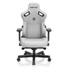Fotel ANDA SEAT Kaiser 3 XL Szary Materiał obicia Tkanina lniana