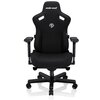 Fotel ANDA SEAT Kaiser 3 XL Czarny Fabric