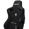 Fotel ANDA SEAT Kaiser 3 XL Czarny Fabric Regulacja podłokietników Góra - dół