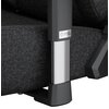 Fotel ANDA SEAT Kaiser 3 XL Czarny Fabric Regulacja podłokietników Przód - tył