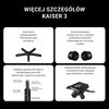 Fotel ANDA SEAT Kaiser 3 L Czarny Fabric Rekomendowany wzrost [cm] 150 - 187