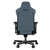 Fotel ANDA SEAT T-Pro 2 XL Niebiesko-czarny Regulacja podłokietników Kąt obrotu