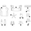 Fotel ANDA SEAT Kaiser 3 XL Czarny Rekomendowany wzrost [cm] 181 - 210