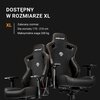 Fotel ANDA SEAT Kaiser 3 XL Biały Podnóżek Nie