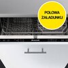 Zmywarka BRANDT BDJ424VLB Połowa załadunku Tak