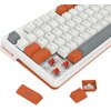 Klawiatura REDRAGON K664WOG-RGB Gloria Kolor Biało-szaro-pomarańczowy