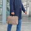 Torba na laptopa HAMA Premium Lightweight 15.6 - 16.2 cali Beżowy Funkcje dodatkowe Poliester wykonany w 100% z materiałów z recyklingu