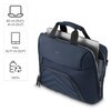 Torba na laptopa HAMA Premium Lightweight 15.6 - 16.2 cali Granatowy Funkcje dodatkowe Poliester wykonany w 100% z materiałów z recyklingu