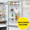 Lodówka CANDY CNCQ2T620EW Fresco 300 No Frost 205cm Biała Sterowanie Elektroniczne